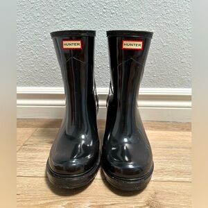 (Like NEW) Hunter Chunky Platform Rain Boots